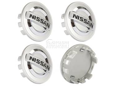Cepovi alu felni sivi NOVO za Nissan Ostalo
