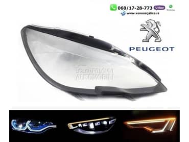 Staklo fara za far 13-21 za Peugeot 308