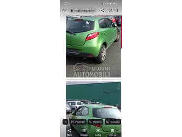 delovi za Mazda 2 od 2007. do 2014. god.