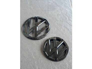 Prednji zadnji crni znak tip 1 za Volkswagen Golf 7