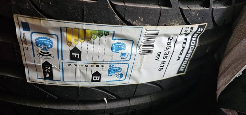 Bridgestone 285/35 R19 Letnja