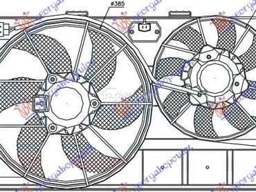 Ventilator za Ford Ostalo od 2003. do 2010. god.
