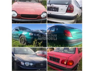 110 delovi transmisije za Toyota Corolla od 1997. do 2002. god.