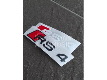 RS4 nalepnice celjusti kocnica za Audi A4, S4, RS4 ...