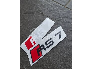 RS7 nalepnice celjusti kocnica za Audi A7, S7