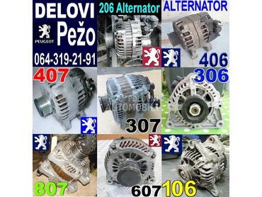 Pežo ALTERNATOR 1,4hdi 1,6hdi