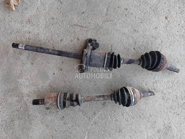 poluosovina od 4x4 za Nissan Qashqai, Qashqai + 2 od 2007. do 2013. god.