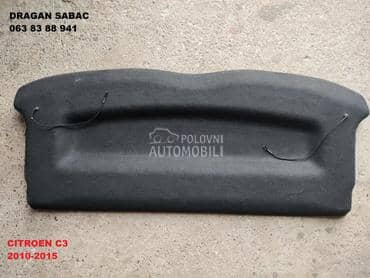 Poklopac, roletna, polica prtl za Citroen Berlingo od 1996. do 2012. god.