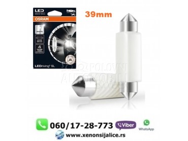 C5w sulfidne led sijalice 39mm kan bus bele osram  