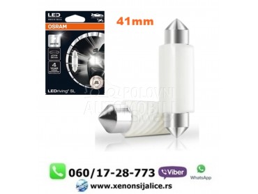 C5w sulfidne led sijalice 41mm kan bus bele osram  
