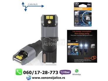 T10 w5w led sijalice kan bus bele osram  