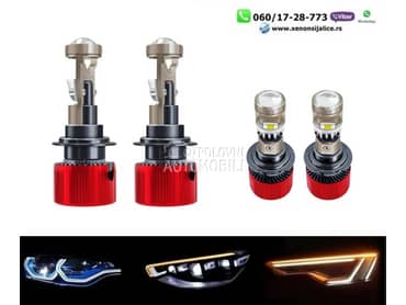 H7 led sijalice sa socivom model kan bus  