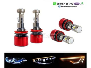 H9 led sijalice sa socivom model kan bus  