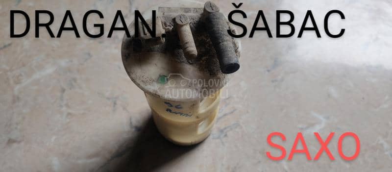 Benzinska pumpa iz rezervoara