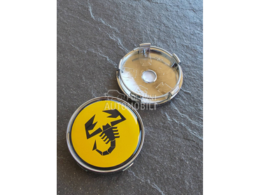 Abarth cepovi felni zuti NOVO za Fiat Ostalo