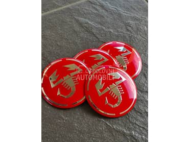 Abarth nalepnice cepova crvene za Fiat Ostalo