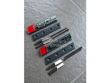 RSQ5 prednja oznaka NOVO za Audi Q5, SQ5, RS Q5