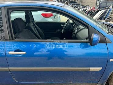 Vrata desna plava za Renault Megane od 2002. do 2008. god.
