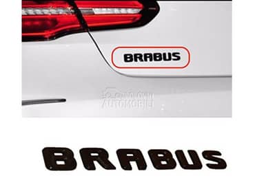 Brabus crna oznaka gepeka NOVO za Mercedes Benz Ostalo