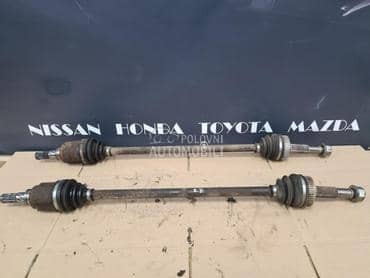 poluosovina kompletna zadnja za Nissan X-Trail, Qashqai + 2 od 2007. do 2013. god.