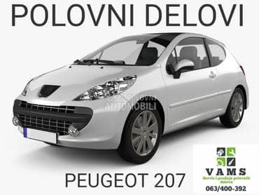 Delovi za Peugeot 207 2006-2012
