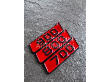 Oznaka gepeka za Brabus 700 NOVO za Mercedes Benz Ostalo