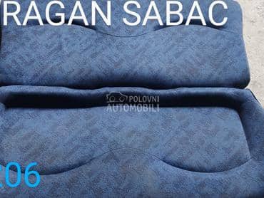 Sedište zadnje za Peugeot 206 od 1998. do 2009. god.