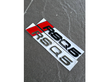 RSQ5 oznaka gepeka NOVO za Audi Q5, SQ5, RS Q5