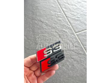 S3 oznaka maske NOVO za Audi A3, S3