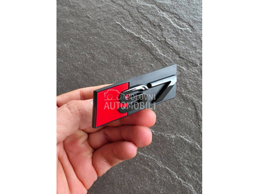 S7 crna oznaka maske NOVO za Audi A7, S7