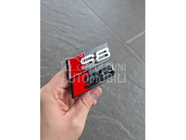 S8 oznaka maske NOVO za Audi A8, S8