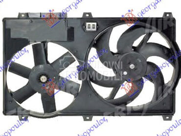 VENTILATOR (DUPLI) KOMPLET... za Fiat Ostalo od 2002. do 2006. god.