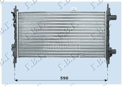 HLADNJAK MOTORA 1.2CC (53x2...