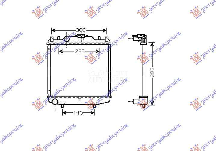HLADNJAK MOTORA(32.5x34.8)...