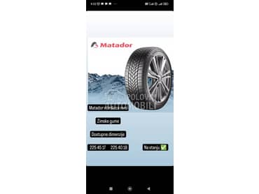 Matador 225/45 R17 Zimska