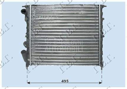 HLADNJAK MOTORA 1.2/1.4CC (...