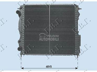 HLADNJAK MOTORA 1.2/1.4 8V... za Renault Express od 1995. do 1998. god.