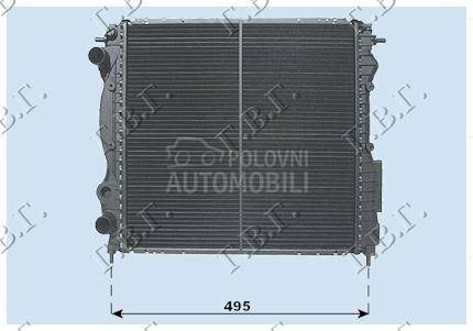 HLADNJAK MOTORA 1.2/1.4 8V...