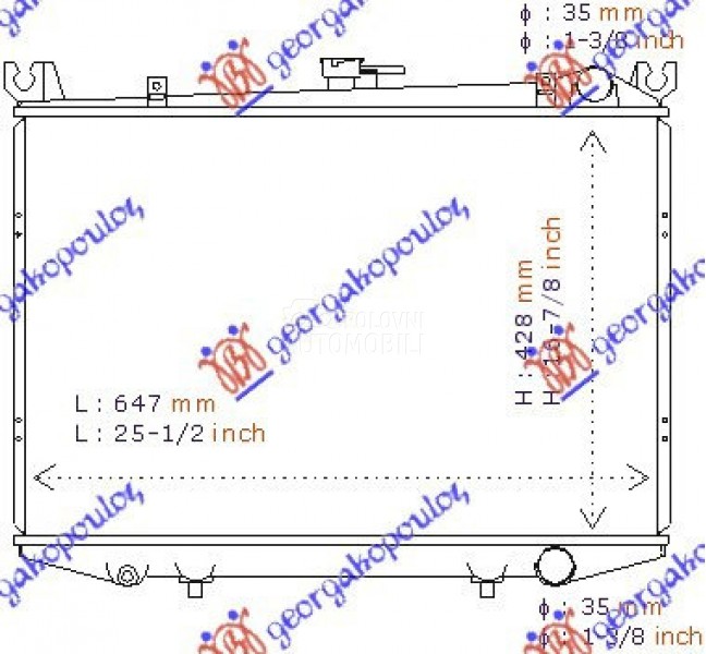 HLADNJAK MOTORA BENZIN (64....