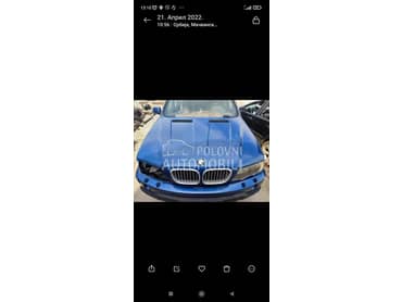 hauba za BMW X5 od 2000. do 2004. god.