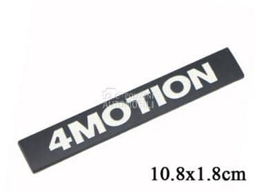 4 motion crna oznaka NOVO za Volkswagen 183, Ostalo