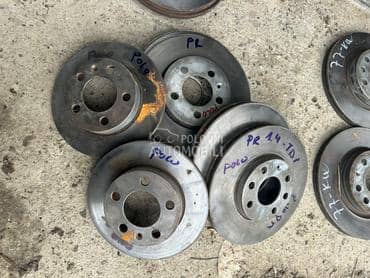 Diskovi prednji zadnji za Volkswagen Polo, Lupo od 2002. do 2009. god.