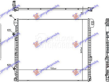 HLADNJAK MOTORA AUTOMATSKI... za Volkswagen Ostalo od 2017. do 2025. god.