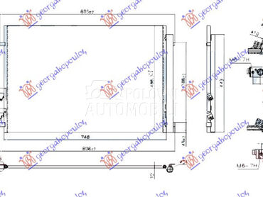 HLADNJAK KLIME ZA SVE MODEL... za Volkswagen Ostalo od 2017. do 2025. god.