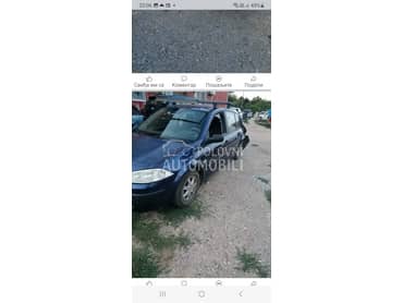 Haube za Renault Clio, Grand Scenic, Kangoo ... od 1988. do 2008. god.