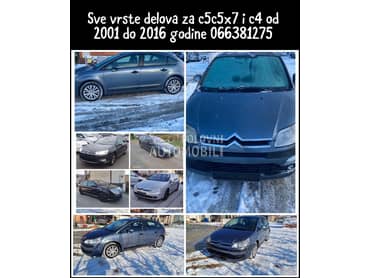 limarija za Citroen C4, C5 od 2001. do 2016. god.
