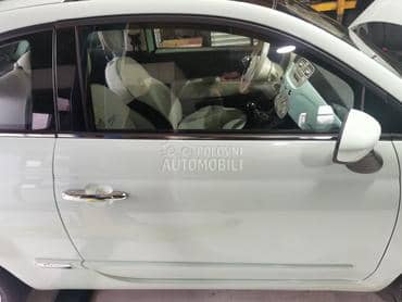 Desna vrata zelena za Fiat 500 od 2009. do 2016. god.