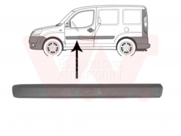 Lajsna prednja/leva vrata za Fiat Doblo od 2005. do 2009. god.