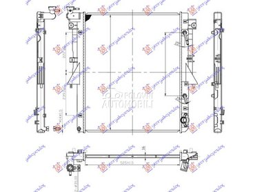 HLADNJAK MOTORA 2.4 DI-D DI... za Fiat Fullback od 2016. do 2025. god.