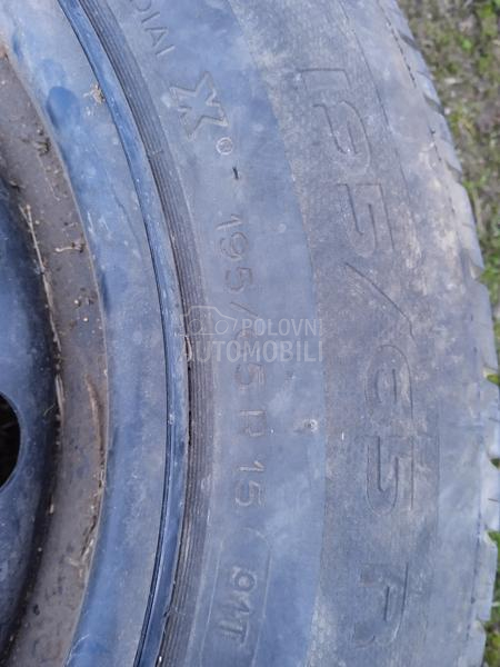 Čelične felne Megane 15" 4 x 100